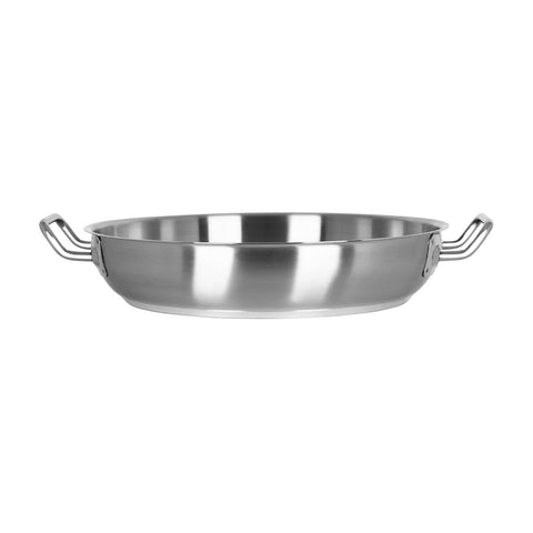 CHEF INOX ELITE PAELLA PAN NO LID18/10 360x70mm