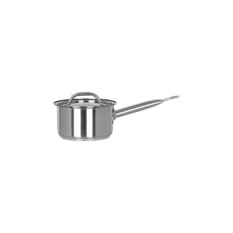 CHEF INOX ELITE SAUCEPAN w/LID 18/10 140x80mm 1.2lt
