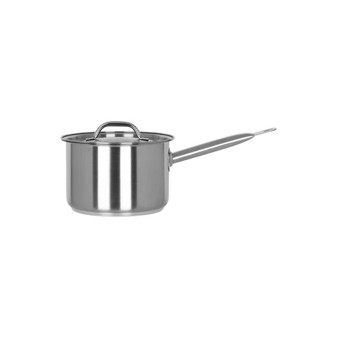 CHEF INOX ELITE SAUCEPAN w/LID 18/10 180x120mm 3.0lt