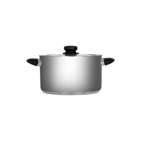 CHEF INOX CLUB SAUPOT w/LID S/S w/BAKELT HDL 240x140mm 6.0lt
