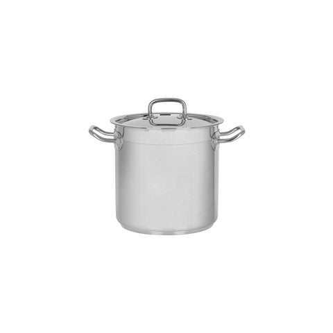CHEF INOX PROFESSIONAL STOCKPOT w/LID 18/10 200x200mm 6.25lt