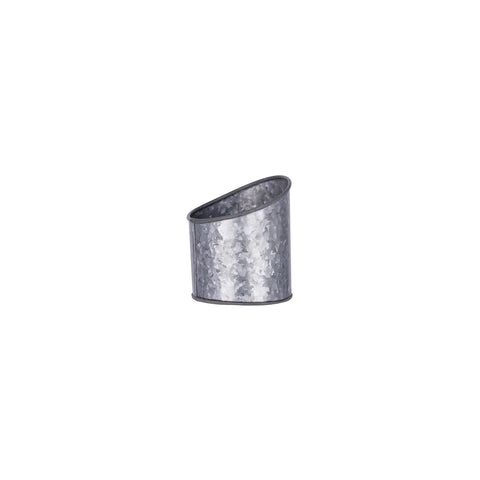 CHEF INOX CONEY IS GALVANISED SLANT POT 105x115mm