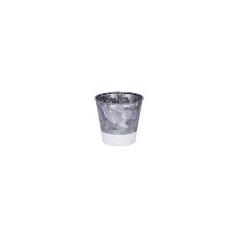 CHEF INOX CONEY IS GALVANISED POT FLARED 100x95mm DIPPED WHI