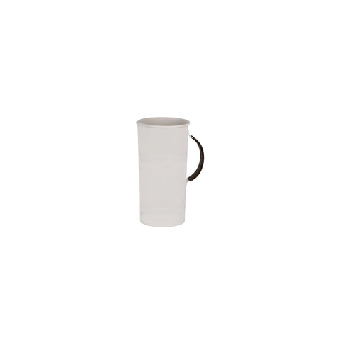 CONEY ISL-GALVANISED CREME P/C WATER PITCHER LTHR HDL 220mm Box of 4