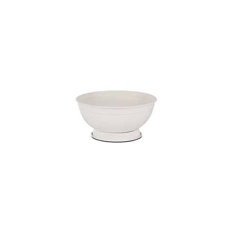 CONEY ISL-GALVANISED CREME P/C FOOTED SERVING BOWL 250x120mm Box of 4