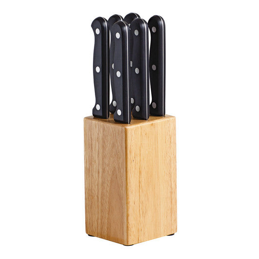 Avanti 7 Piece Steak Knife Block Set