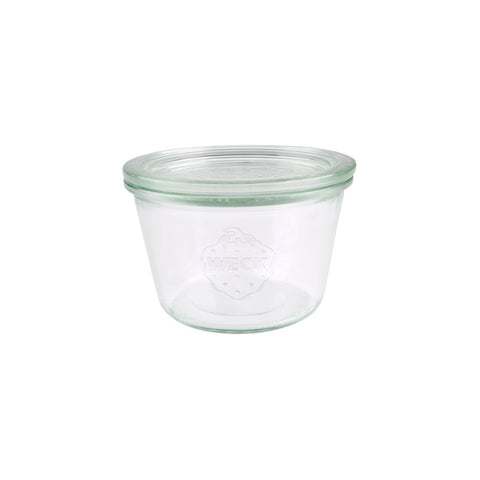 WECK GLASS JAR W/LID 370ml 100x69mm (741) Box of 6
