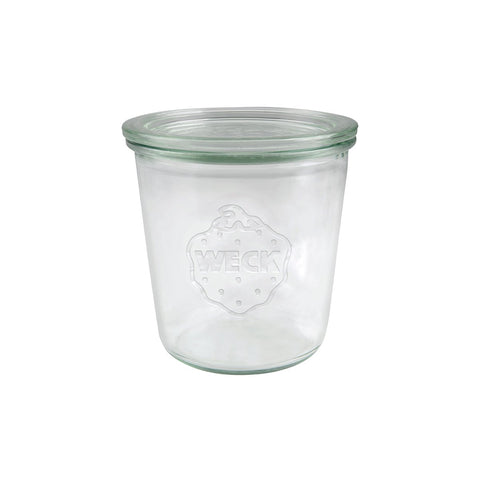 WECK GLASS JAR W/LID 580ml 100x107mm (742) Box of 6