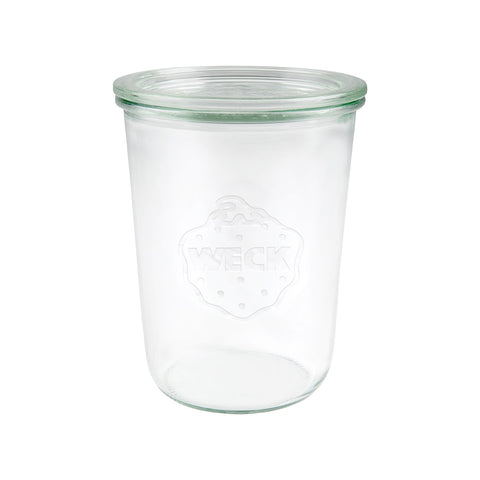 WECK GLASS JAR W/LID 850ml 100x147mm (743) Box of 6