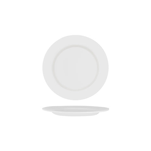 ROYAL BONE ASCOT ROUND PLATE-240mm RIM SHAPE (B1002) Box of 6