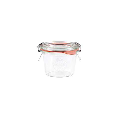 Weck COMPLETE WECK GLASS JARS W/LID/SEAL 80ml 60x55mm (080) Box of 6