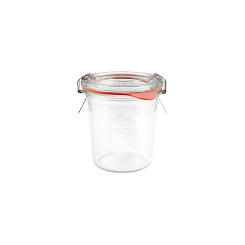 Weck COMPLETE WECK GLASS JARS W/LID/SEAL 140ml 60x70mm (761) Box of 6