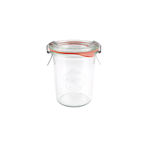 Weck COMPLETE WECK GLASS JARS W/LID/SEAL 160ml 60x80mm (760) Box of 6