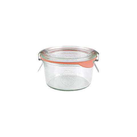 Weck COMPLETE WECK GLASS JAR W/LID/SEAL 165ml 80x47mm (976) Box of 6