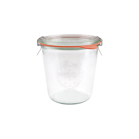 Weck COMPLETE WECK GLASS JAR W/LID 580ml 100x107mm (742) Box of 6