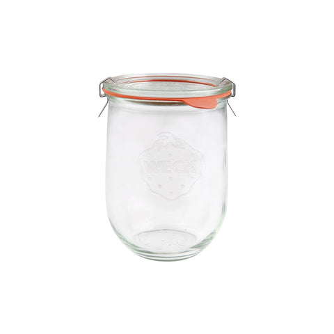 Weck COMPLETE WECK GLASS JAR W/LID 1062ml 100x147mm (745) Box of 6