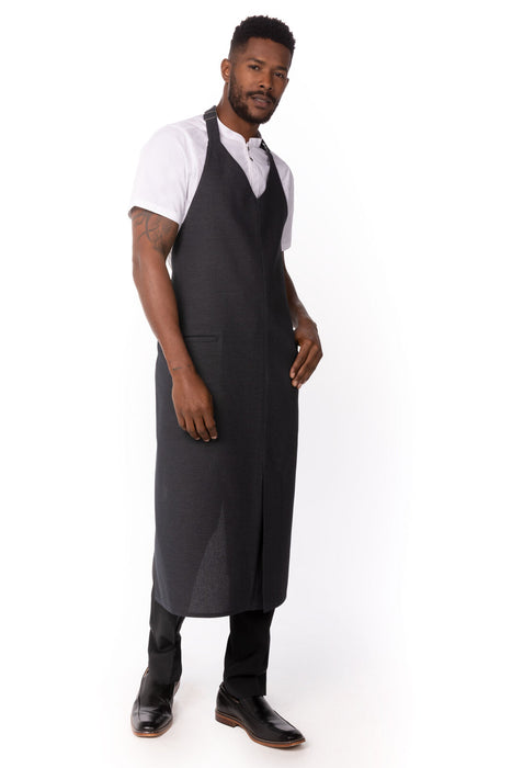 Chef Works Volante V-Neck Bib Apron- Diamond