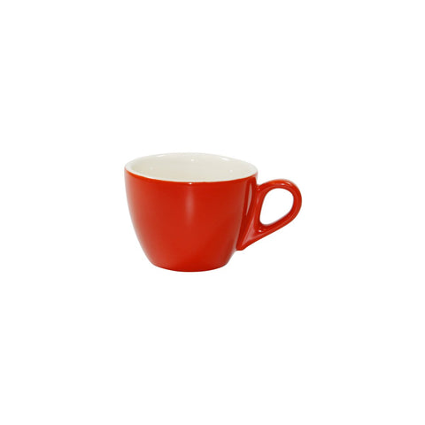 BREW -CHILLI/WHITE LARGE FLAT WHITE CUP 220ml Box of 6