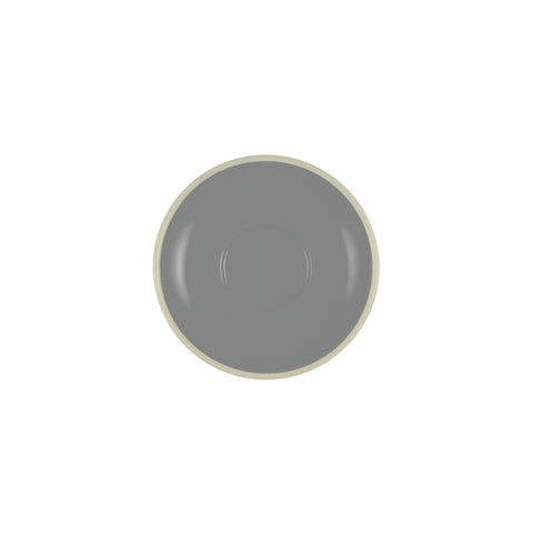 BREW-FRENCH GREY/WHITE ESPRESSO SAUCER TO SUIT BW0500 Box of 6