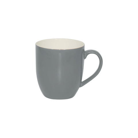 BREW-FRENCH GREY/WHITE MUG 380ml Box of 6