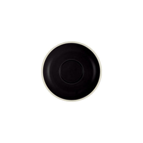 BREW-ONYX/WHITE ESPRESSO SAUCER TO SUIT BW1000 Box of 6