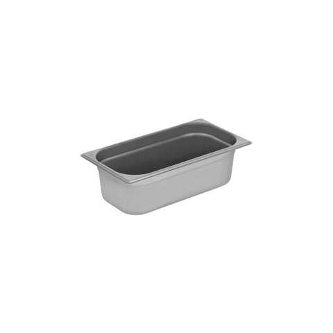 CHEF INOX GASTRONORM PAN 18/10 1/4 SIZE 265x162x65mm