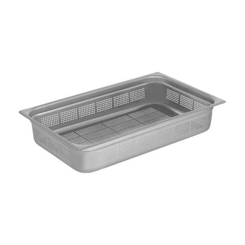 CHEF INOX GASTRONORM PAN PERFORATED 18/10 1/1 530x325x150mm