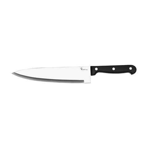GET SET CHEFS KNIFE S/S w/BLK HDL 200mm