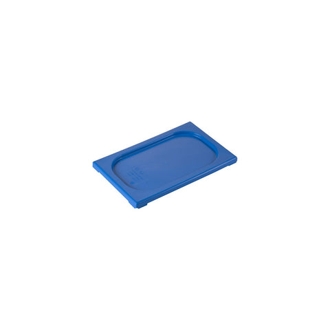 LID-POLYPROP GN 1/4 BLUE