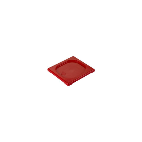 LID-POLYPROP GN 1/6 RED