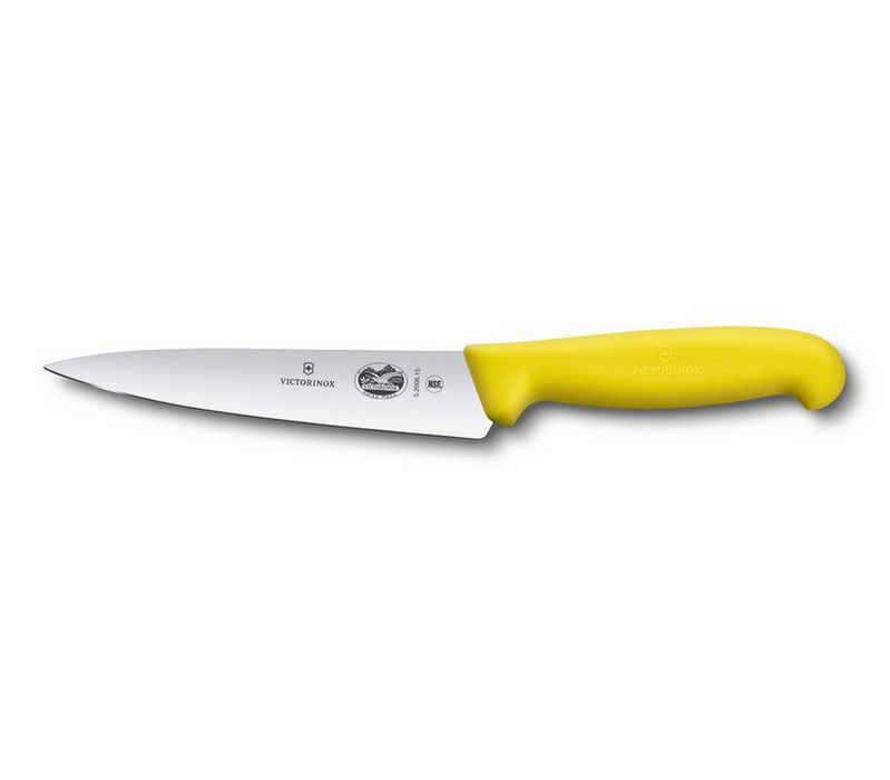 Victorinox Cooks - Carving Knife,25cm,Fibrox - Yellow